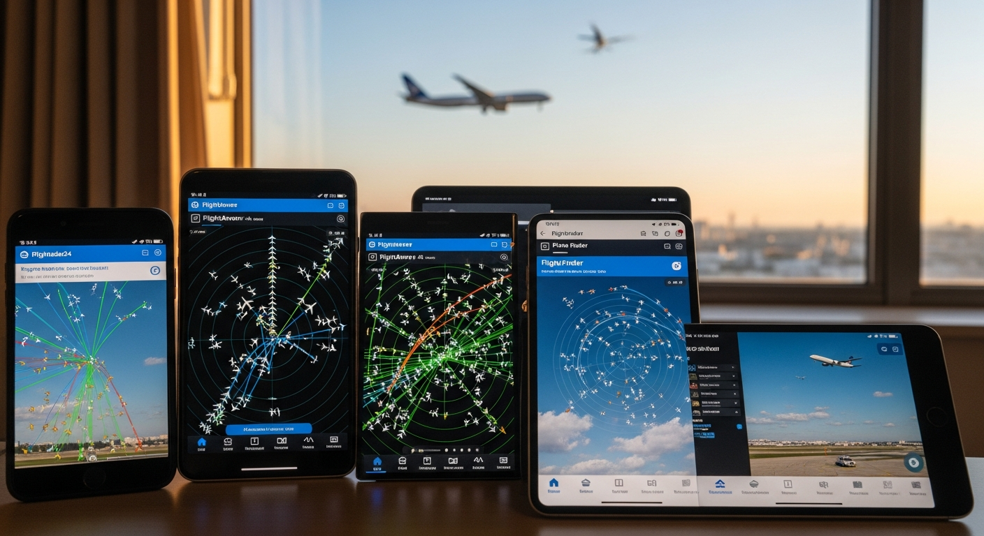 Flightradar24と主要フライトトラッカー徹底比較
