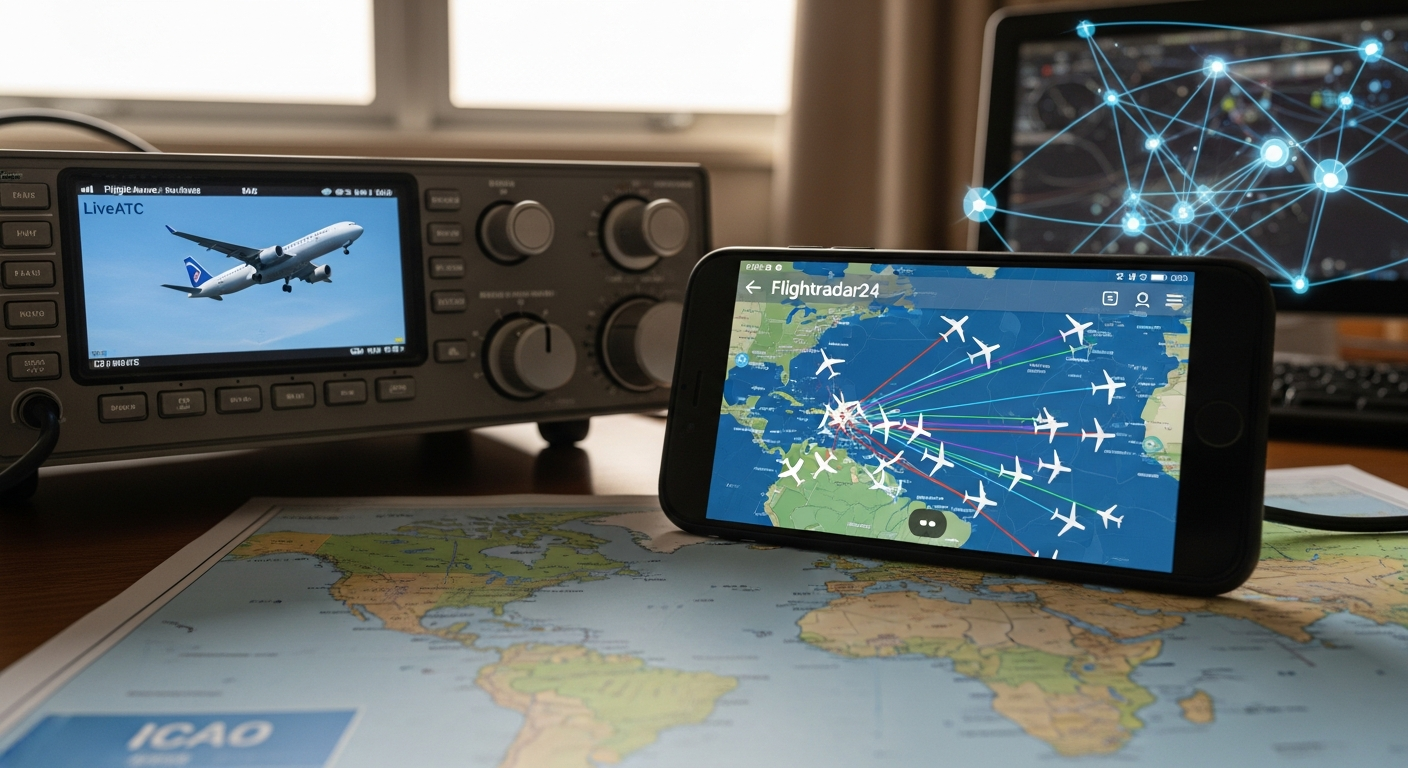 Flightradar24とは？使い方・他アプリ比較・LiveATC活用ガイド