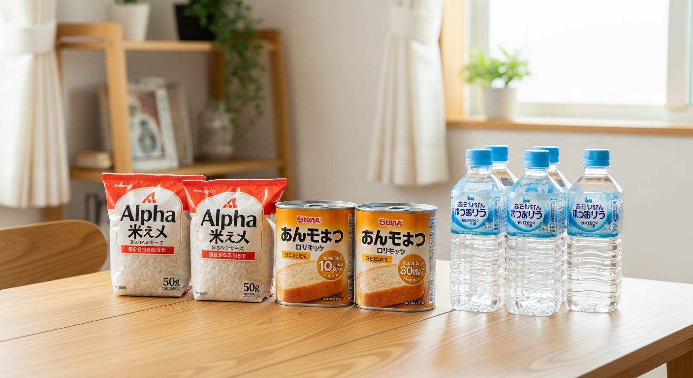 アルファ米とパンの缶詰、どっちを備蓄すべき？家族向け選び方ガイド