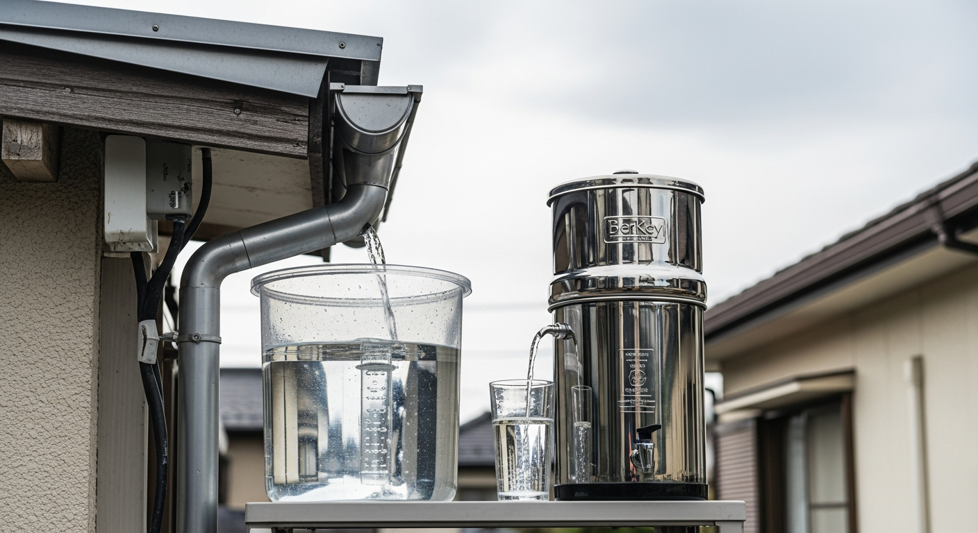 Reddit民が雨水飲料化の手法を議論|金属屋根とバークフェルド濾過の実用性