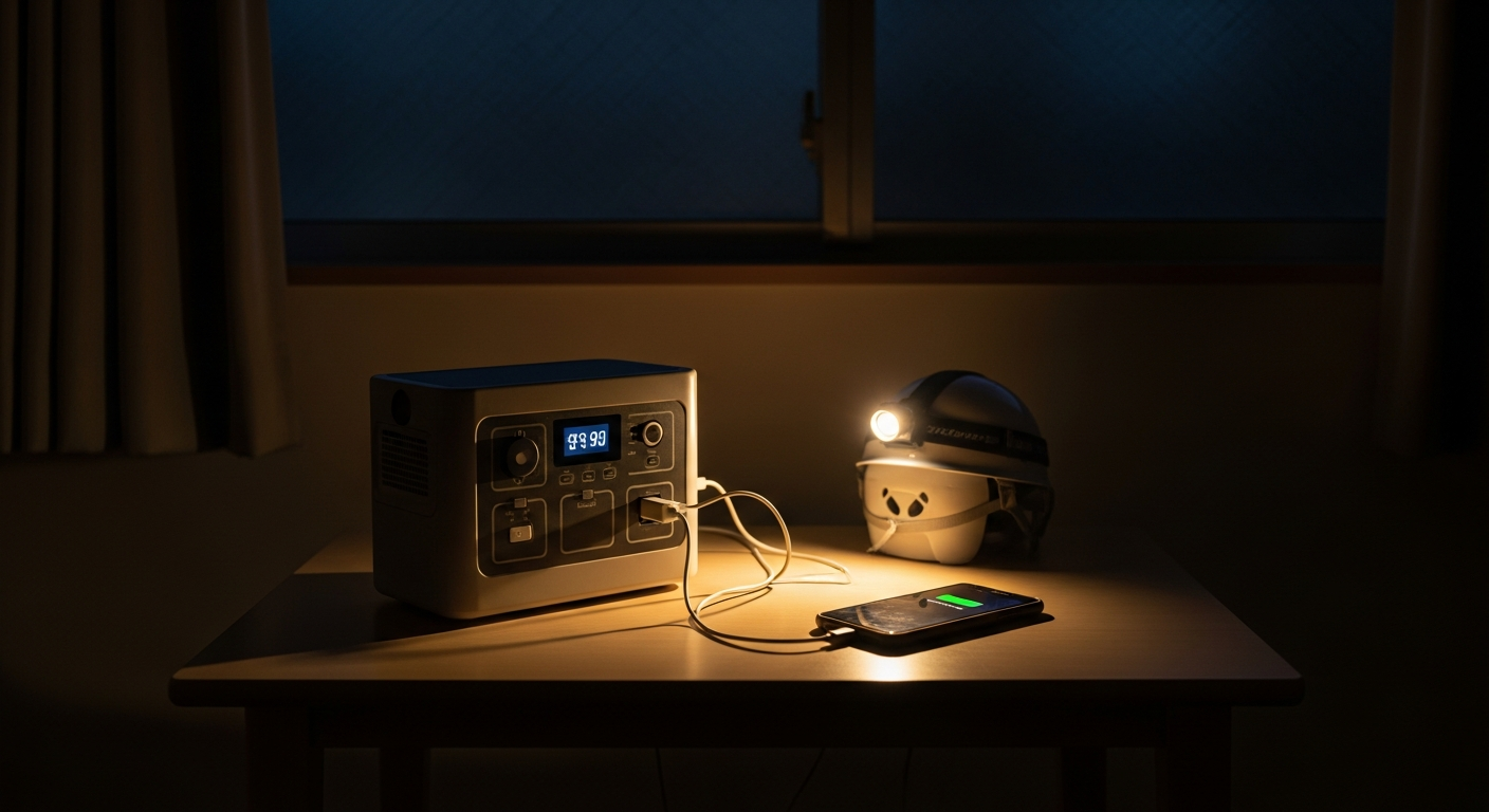 孤独から身を守る電源装置が話題|停電時の心理的孤立リスクとは