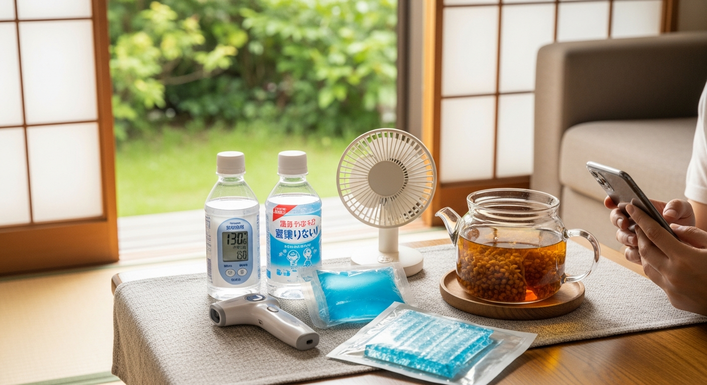高齢者の熱中症予防｜屋内での対策と離れて暮らす親へのケア