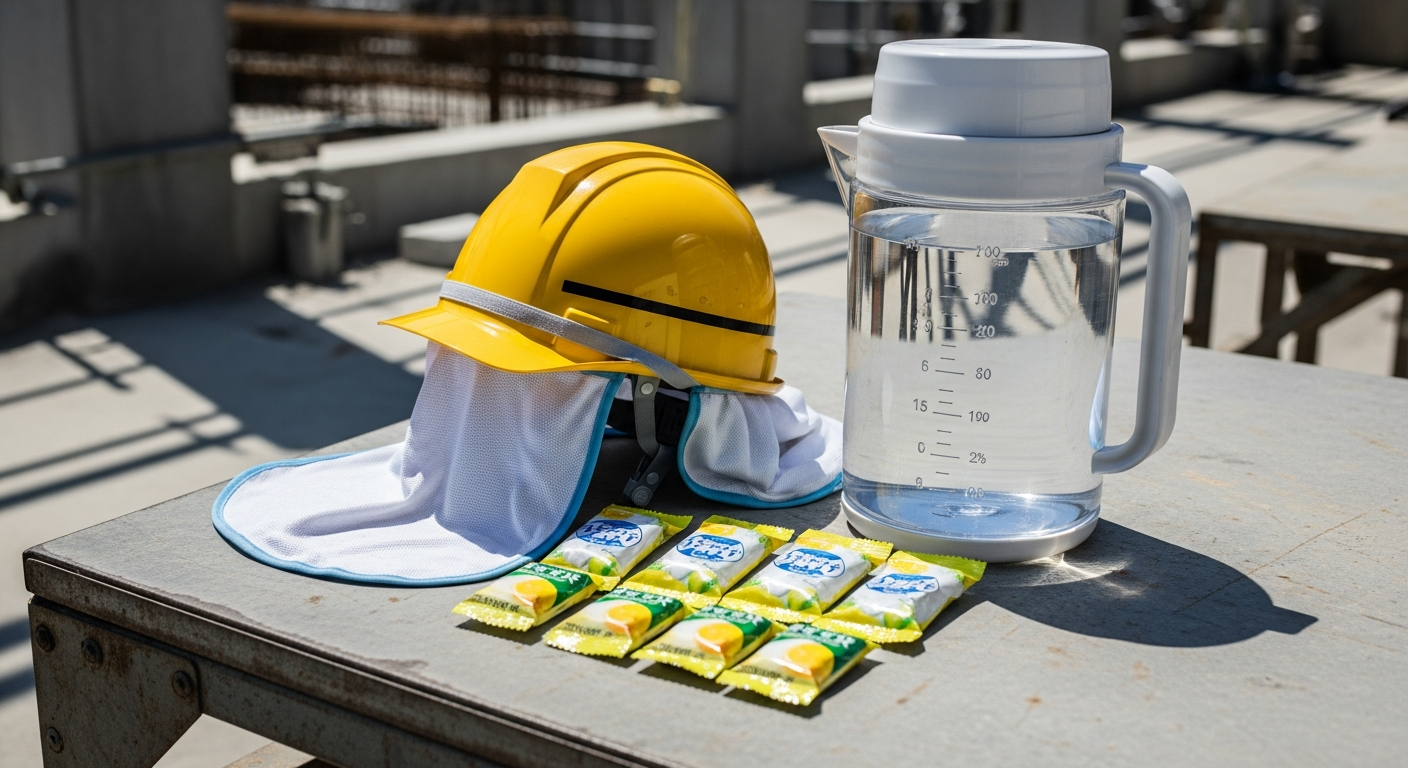 香川労働局が7月を熱中症予防重点期間に設定|職場対策を強化