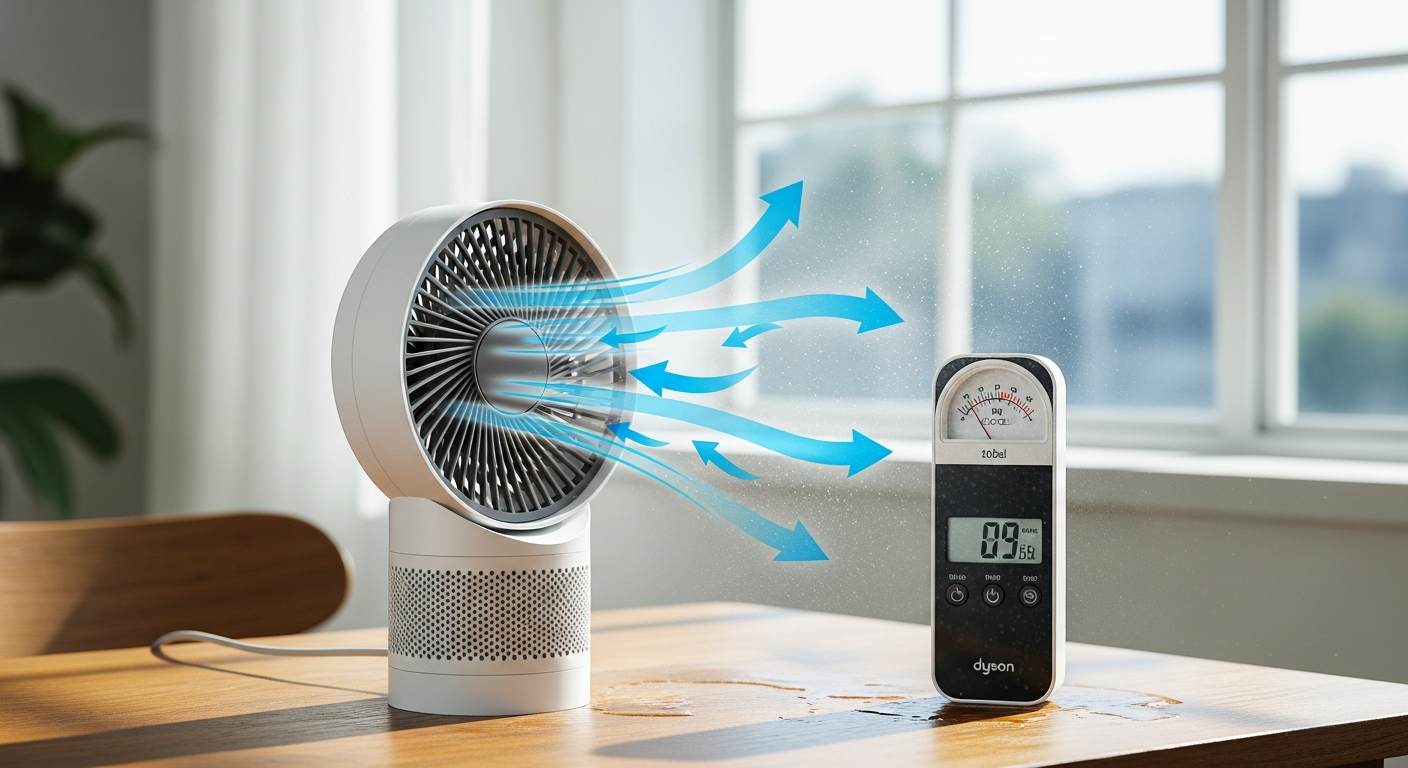 Dyson Hushjet mini cool実機レビュー動画公開|風量と静音性を比較