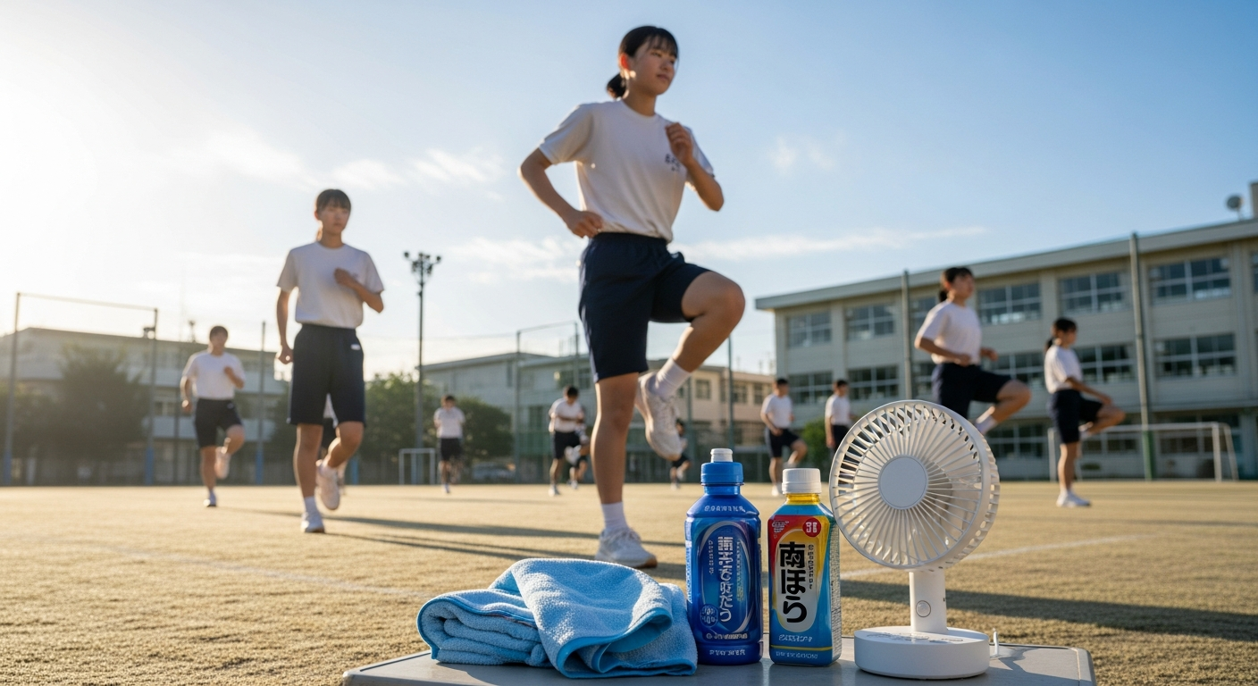 福岡市の中学校が体育祭を午前開催へ｜夏日対策で時期前倒しも検討