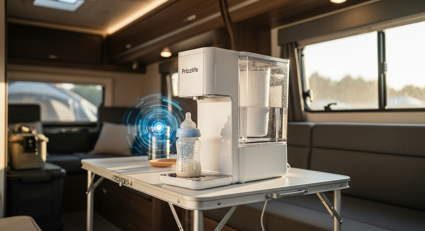 Frizzlife電動浄水器がRVキャンプで選ばれた理由